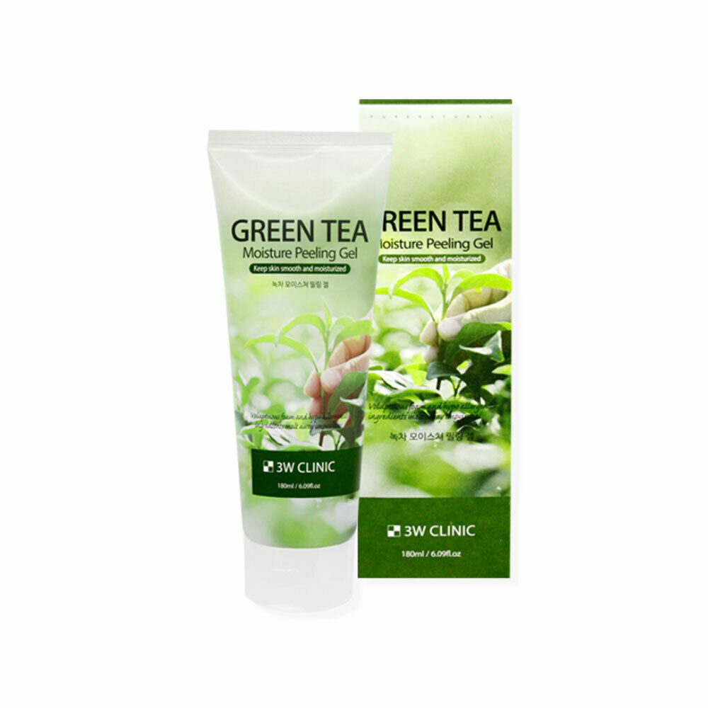 [3W CLINIC] Green Tea Moisture Peeling Gel - 180ml