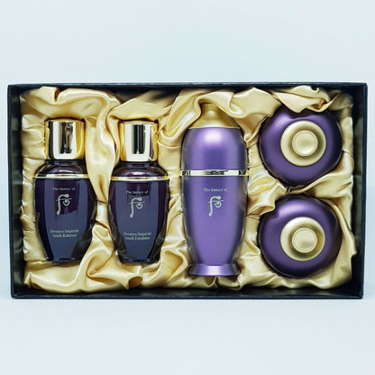 [The History of Whoo] Hwanyu 5pcs Special Gift Kit Anti Wrinkle Essence