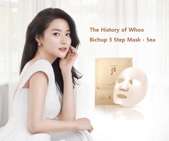 [The History of Whoo] Bichup Moisture Anti-Aging Mask 3 Step x 1 Sheet