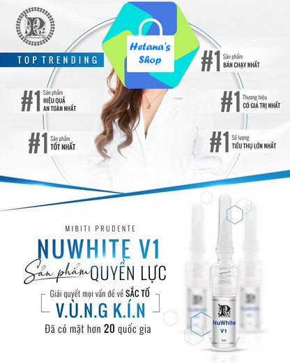 [Mibiti Prudente] Bikini Brightening NuWhite V1 5ml (U.S Seller)