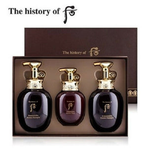 [The History of Whoo] WHOOSPA Essence Shampoo Rinse Hair Special Set - Prevent Hair Loss up to 95% (U.S Seller)