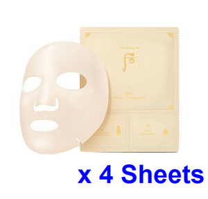 [The History of Whoo] Bichup Moisture Anti-Aging Mask 3 Step x 4 Sheets