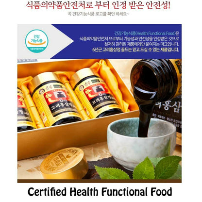 Korean 6 Years Red Ginseng Extract 365 [Net Wt.240g(715kcal) x 1ea]