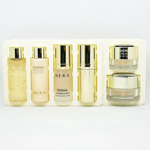 [Hera] Signia Deluxe Kit 6 items Water Emulsion Serum Eye Cream Gold Anti-aging