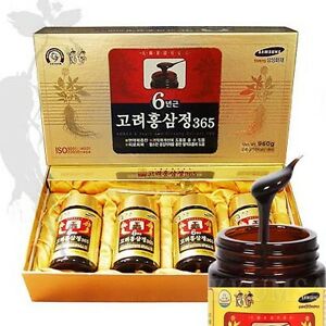 Korean 6 Years Red Ginseng Extract 365 Saponin Panax 240g x 4 Concentrated Korea