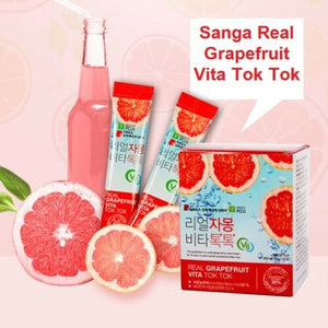 [SANG A] Real grapefruit Vita Tok Tok (20g*30ea) KOREAN DIET DETOX TEA