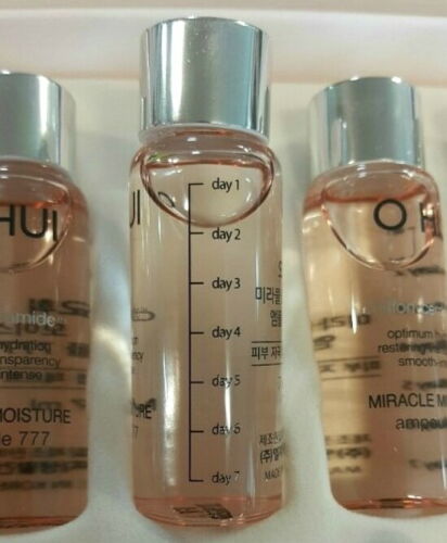 [O HUI] Miracle Moisture Ampoule 777 9 weeks Program Hydrating +Free Samples