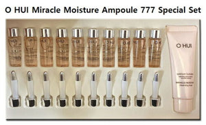 [O HUI] Miracle Moisture Ampoule 777 9 weeks Program Hydrating +Free Samples