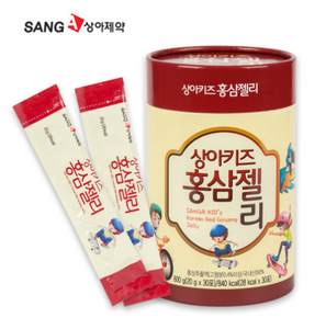 [SangA] Kid's Korean Red Ginseng Jelly 600g 20g x 30p Children Increase Immunity