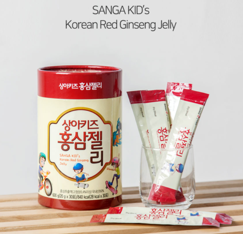 [SangA] Kid's Korean Red Ginseng Jelly 600g 20g x 30p Children Increase Immunity