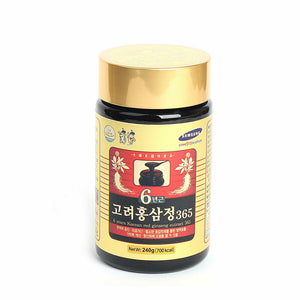 Korean 6 Years Red Ginseng Extract 365 [Net Wt.240g(715kcal) x 1ea]